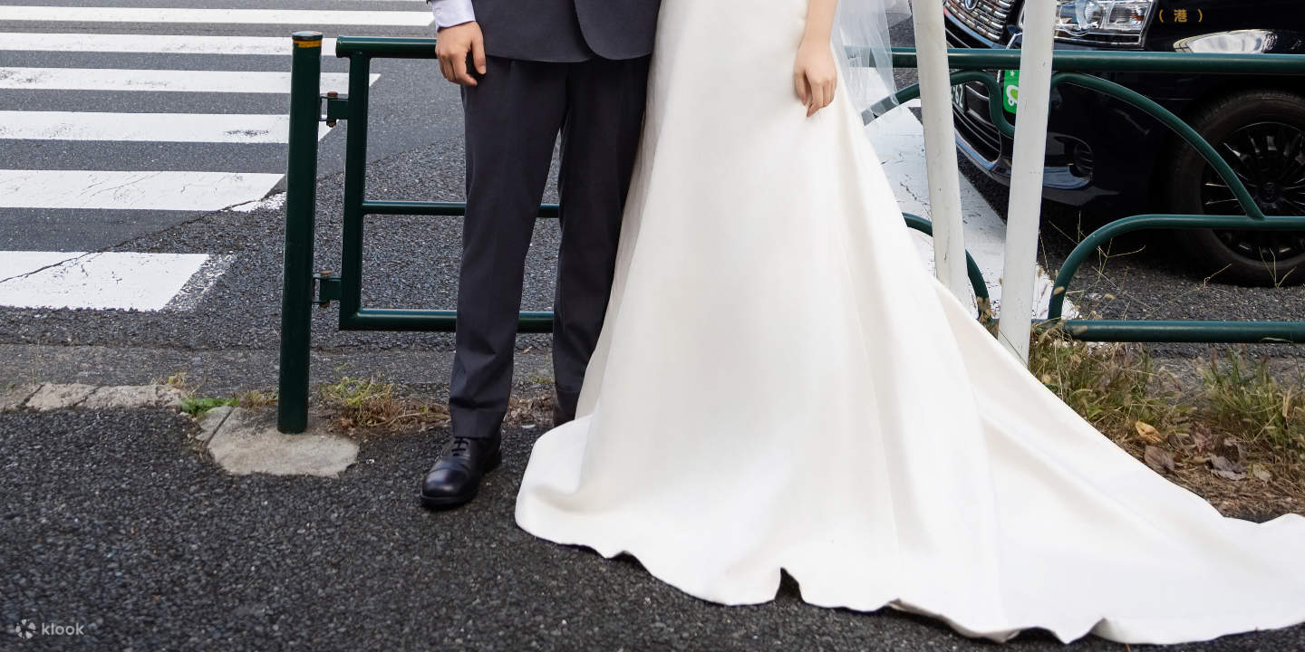 Tokyo: Wedding Photo Tour dengan 3 Lokasi & Pro Styling